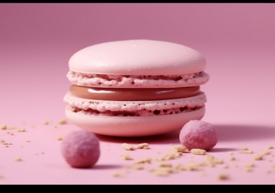 Macaron géant mascarpone framboise