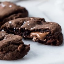 Cookies au cœur Nutella