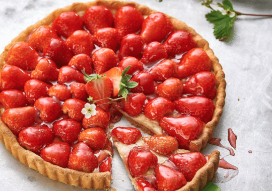 Tarte aux fraises