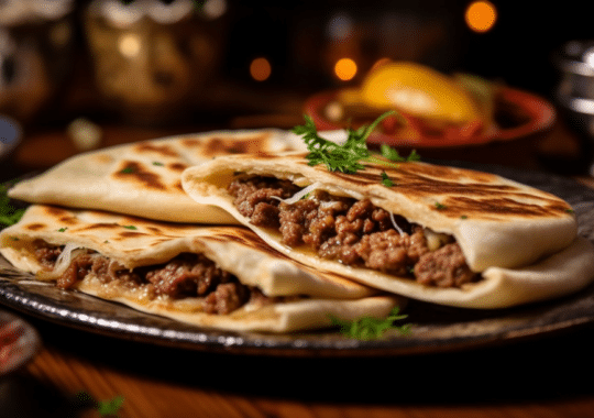 Crêpes turque ou Gözleme