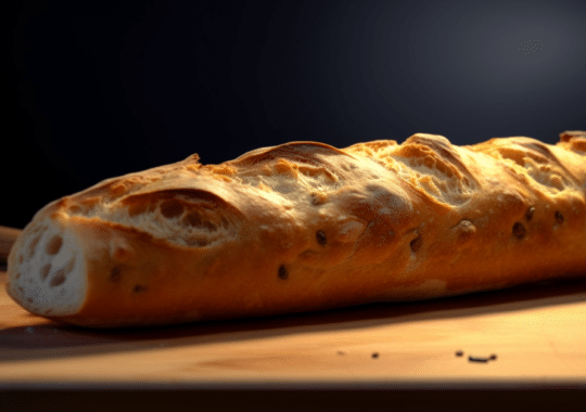 La recette de la baguette aux olives