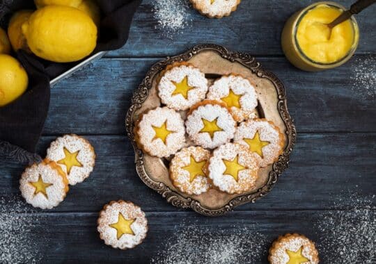 Biscuit à la crème au citron