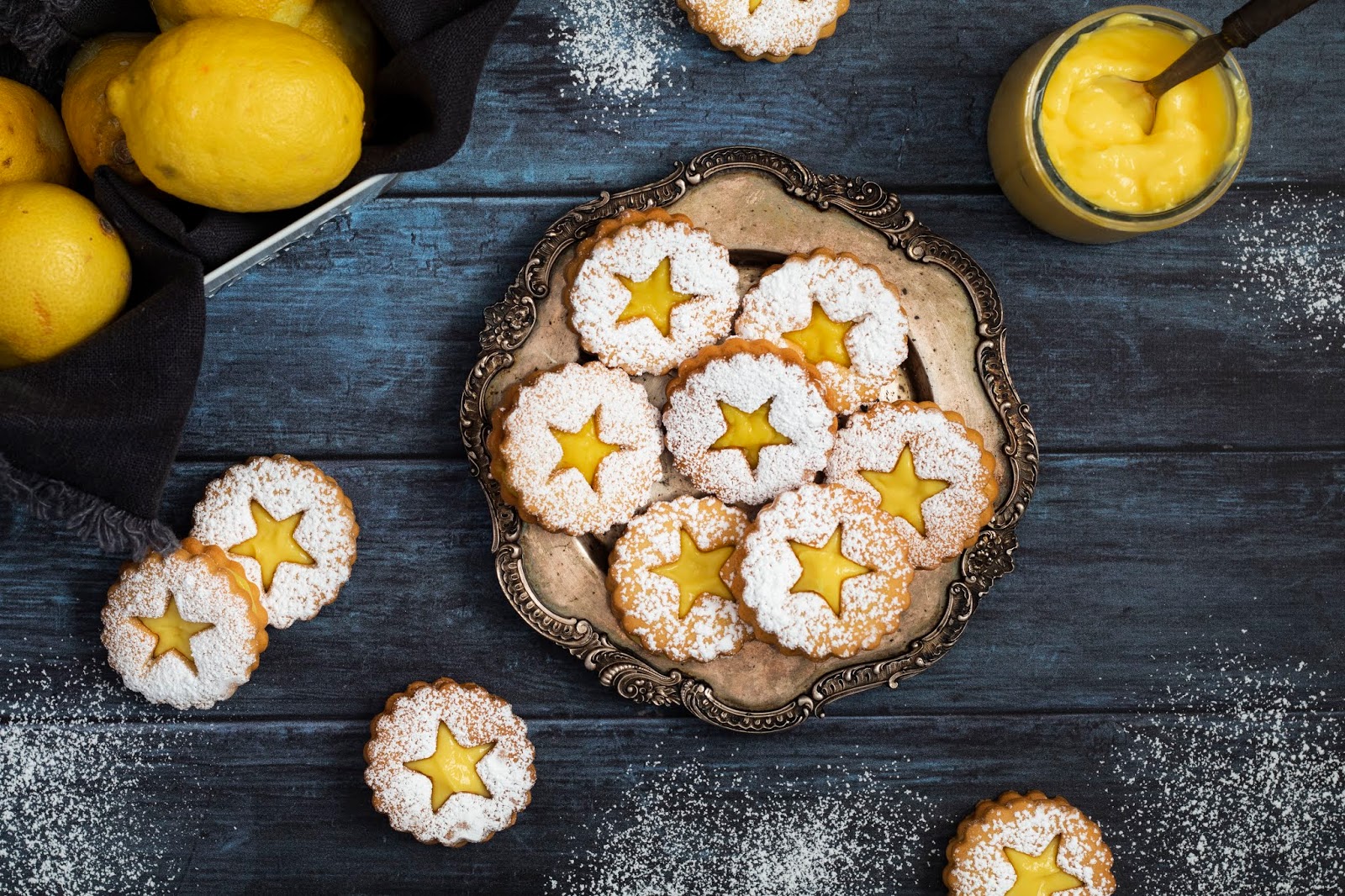 Biscuit à la crème au citron