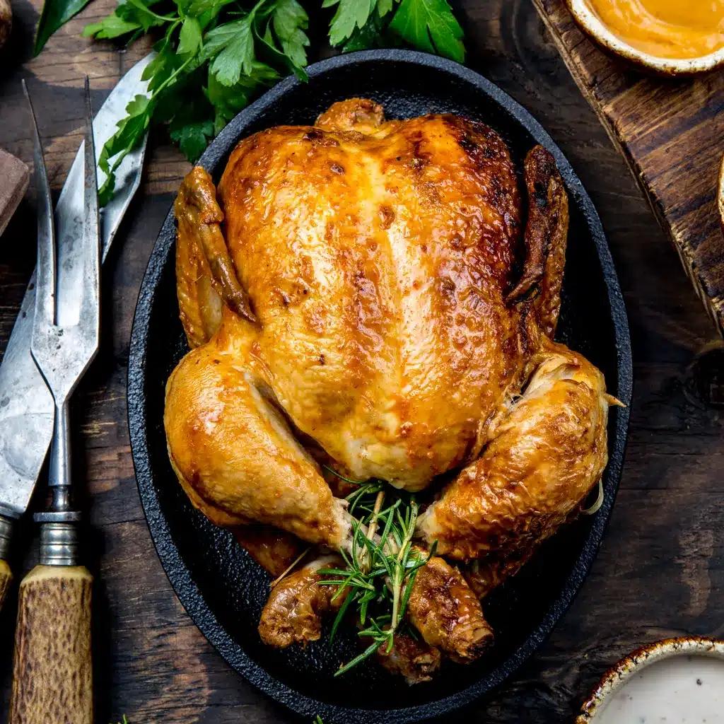 Poulet rôti