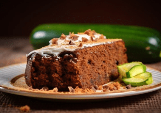 Gâteau light au chocolat et courgettes