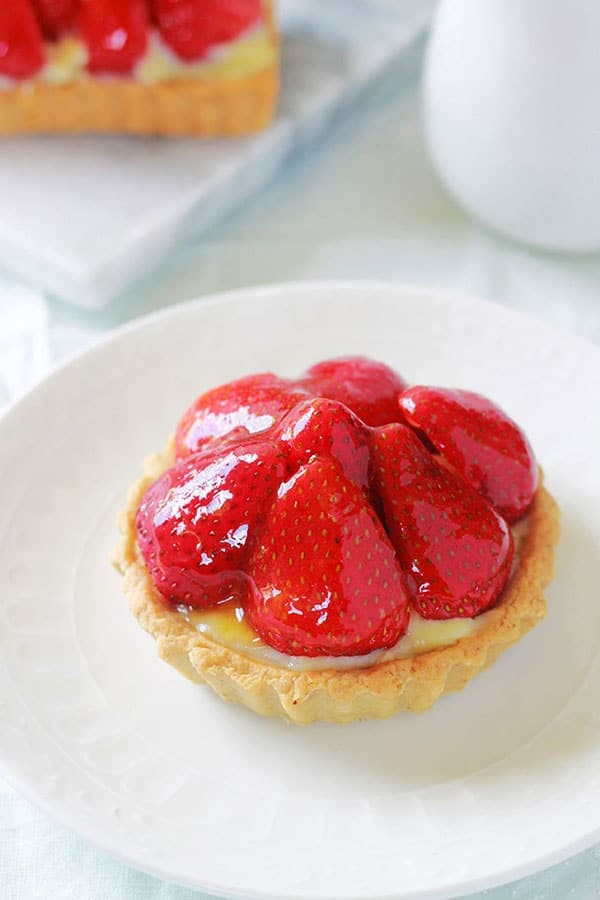 Tartelettes aux fraises