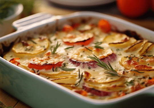 Gratin de légumes aux herbes de Provence