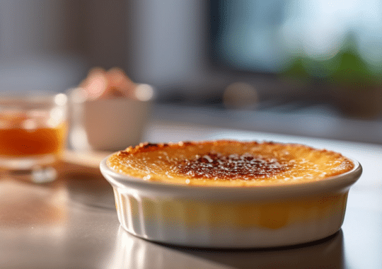 Crème brûlée à la vanille avec Thermomix