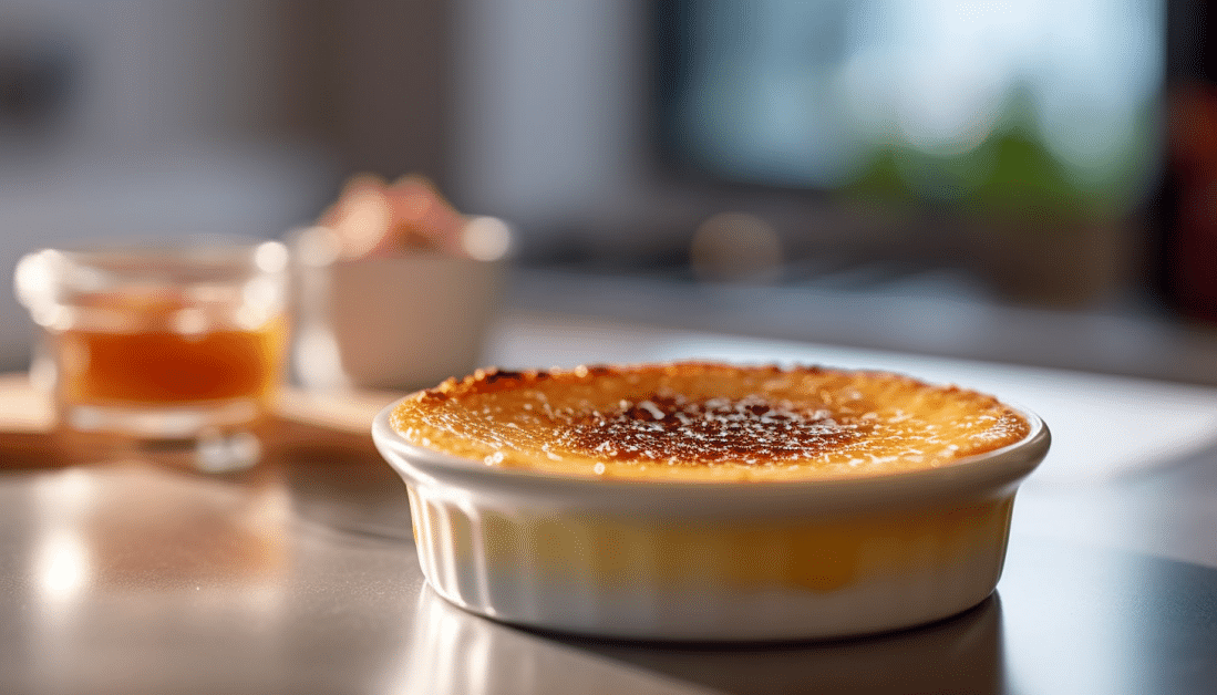 Crème brûlée à la vanille avec Thermomix