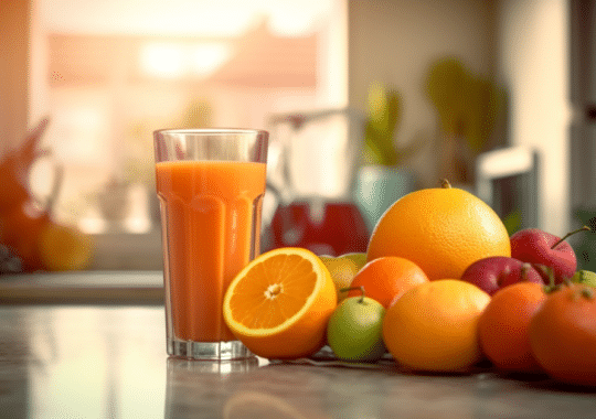 Jus de fruits frais au Thermomix