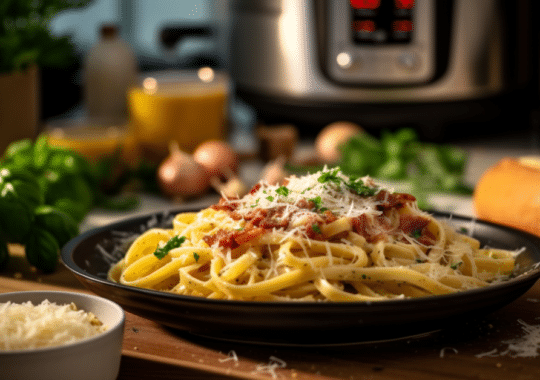 Pâtes à la carbonara au thermomix