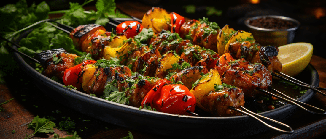 shakly_a_realistic_photography_of_a_chicken_skewers_marinated__e161bab0-e76d-48d8-8e4f-a486160724ca
