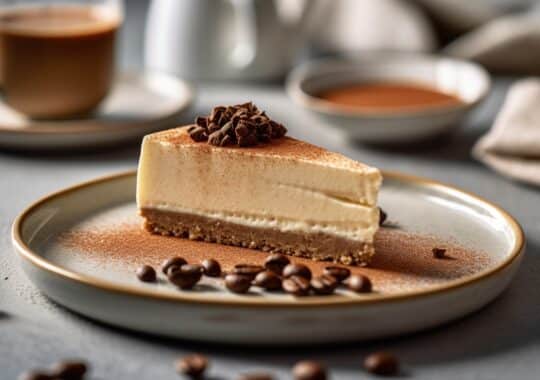 Cheesecake au café