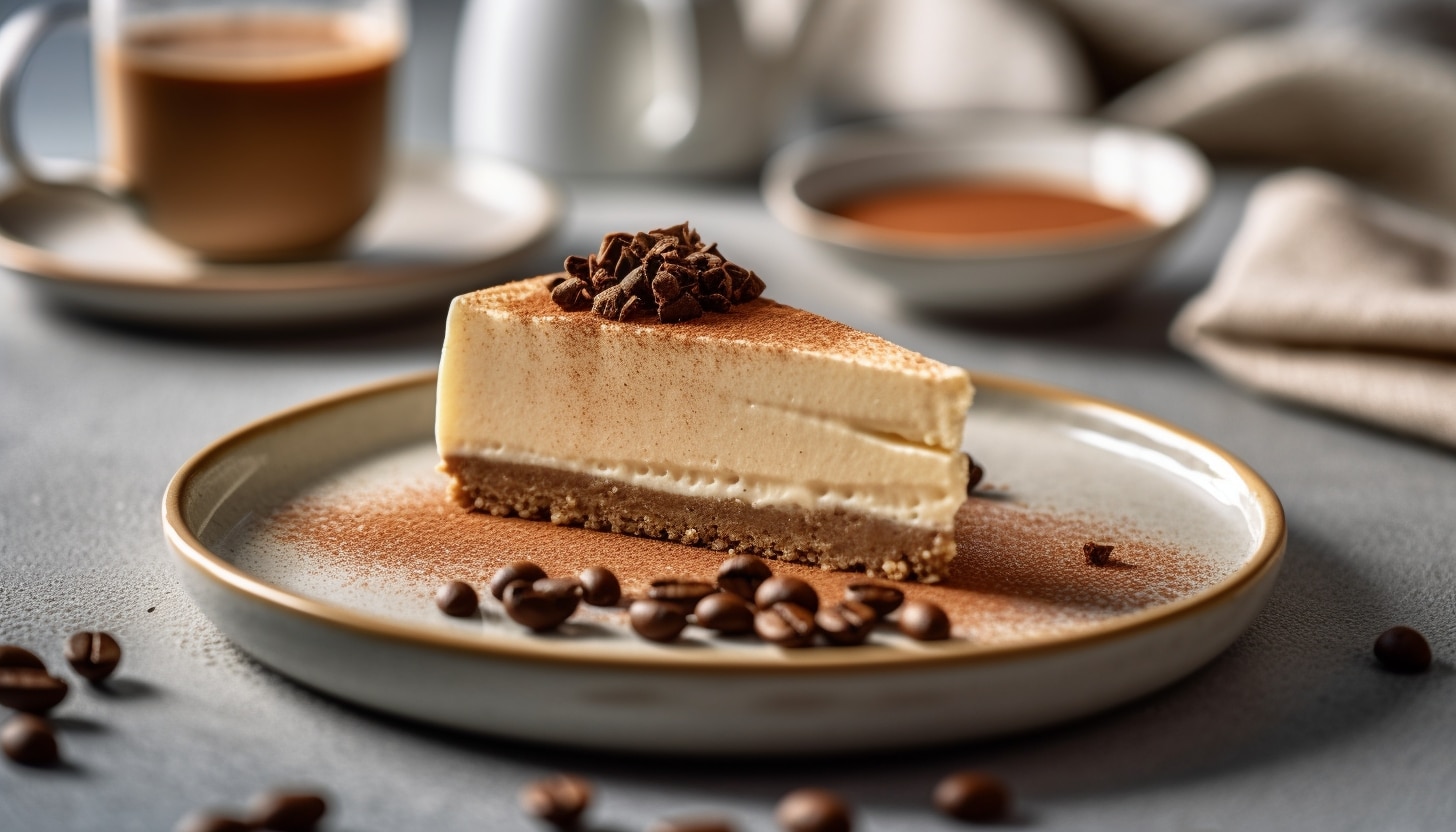 Cheesecake au café