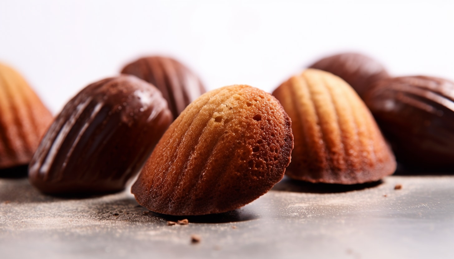 Madeleines au chocolat