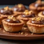 Tartelettes Nutella noisette, sans oeuf