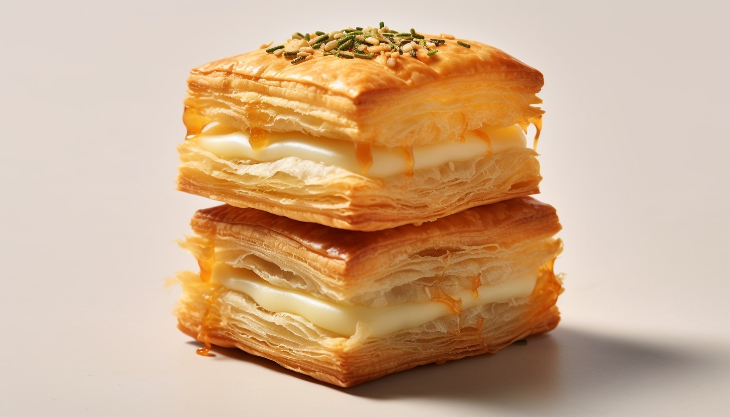 Feuilleté aux trois fromages