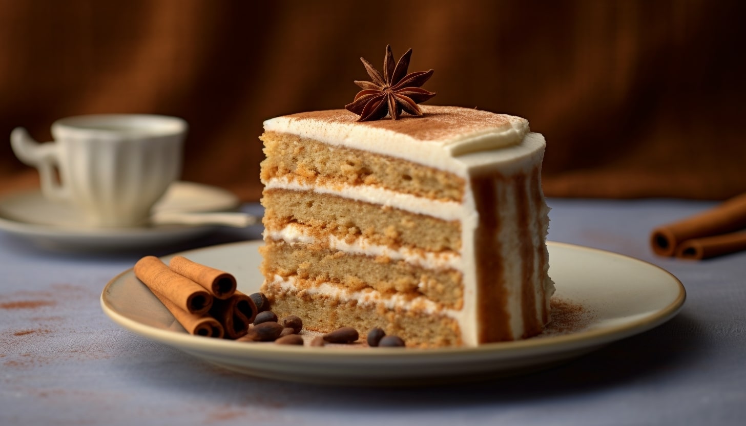 Gateau étagé aux épices chai