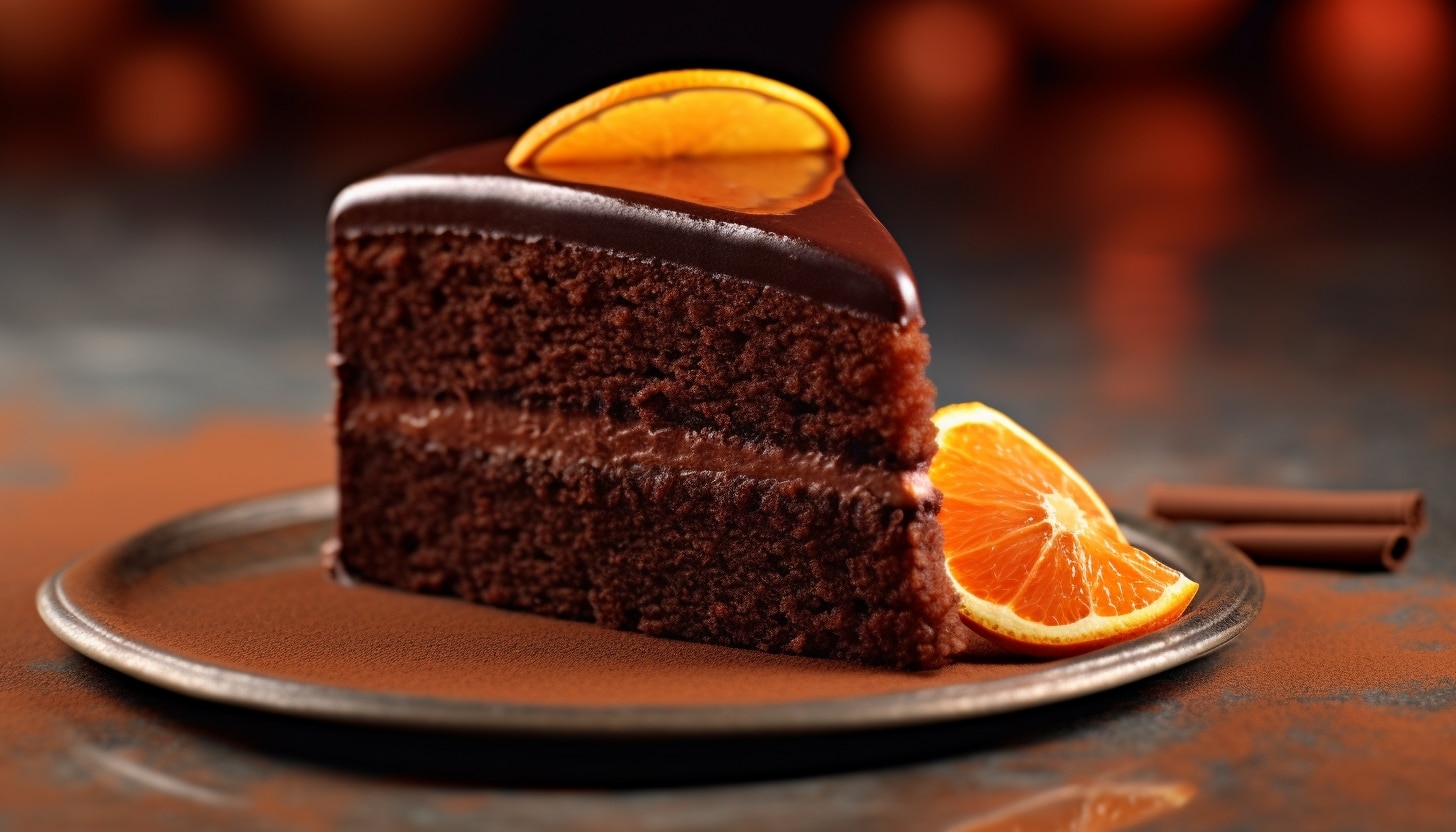 Cake au chocolat et orange