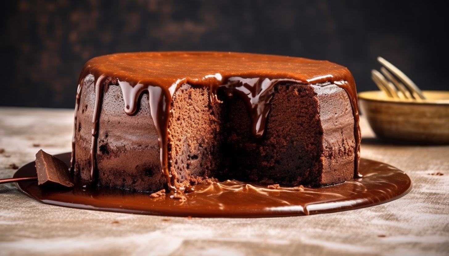 gateau fondant au nutella