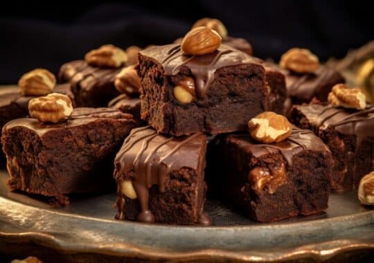 Brownies aux Ferrero Rocher