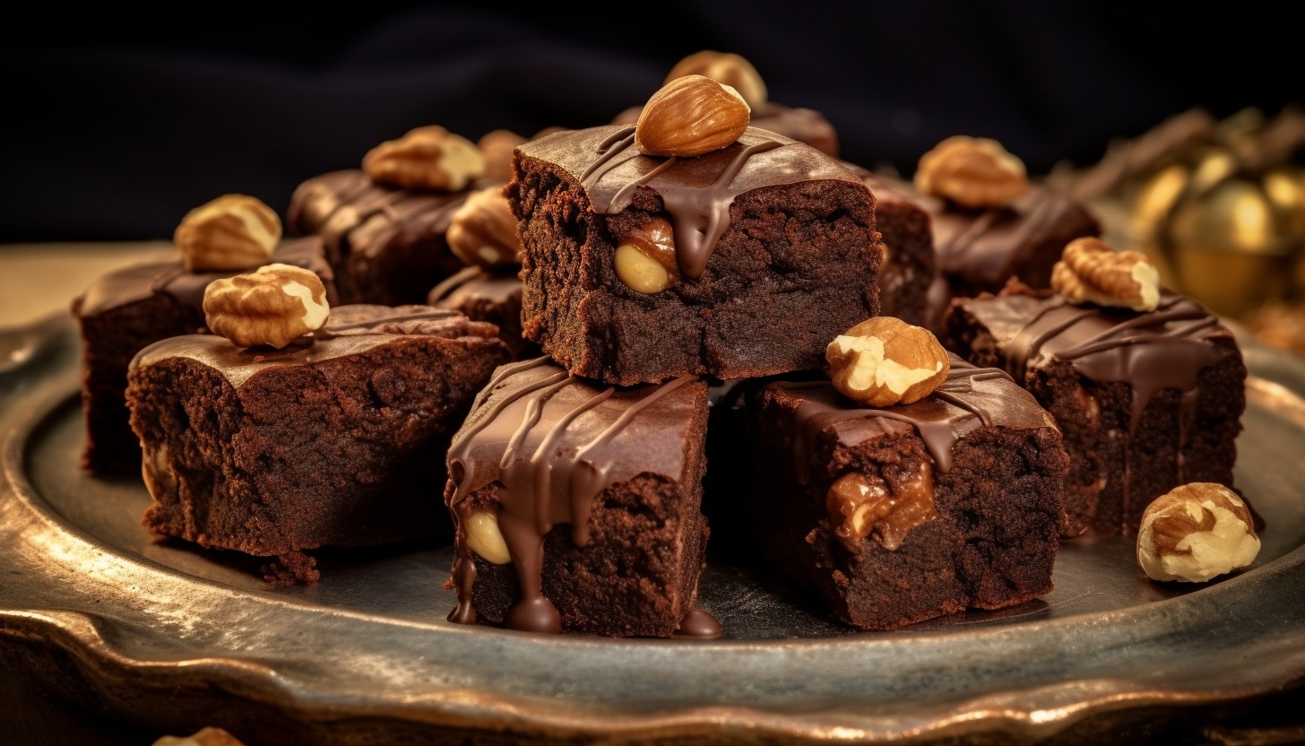 Brownies aux Ferrero Rocher