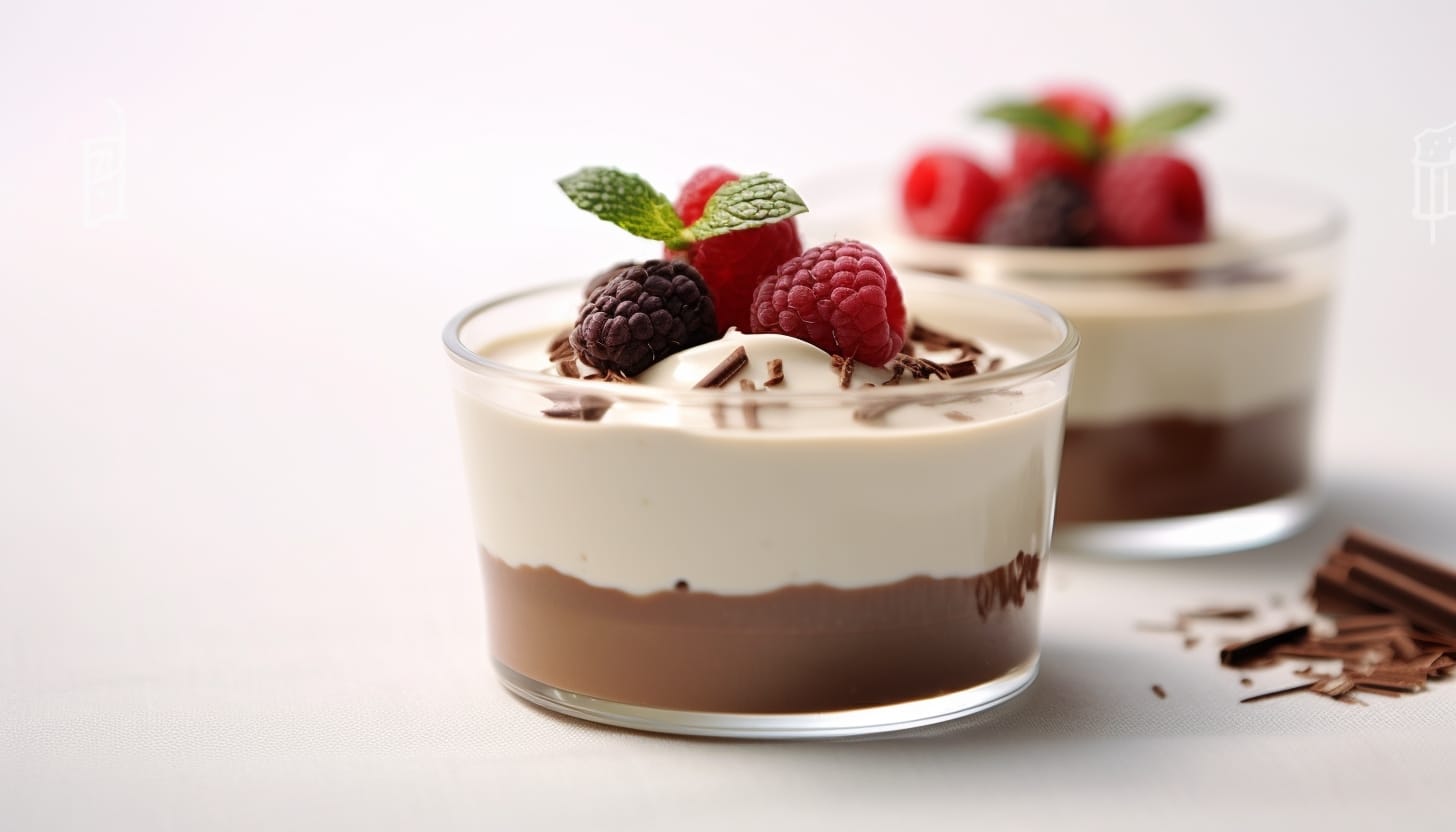 Bavarois « Chocolat-vanille »