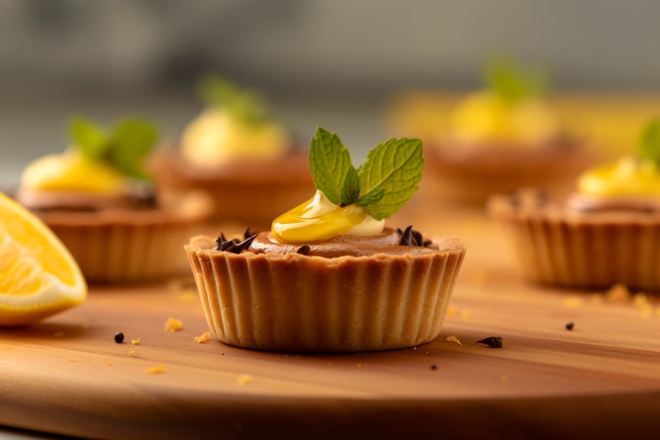 Tartelettes aux citron et aux chcocolat