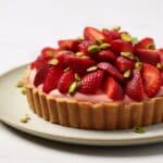 tarte fraise pistache