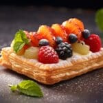 Tarte de la pâte feuilletée