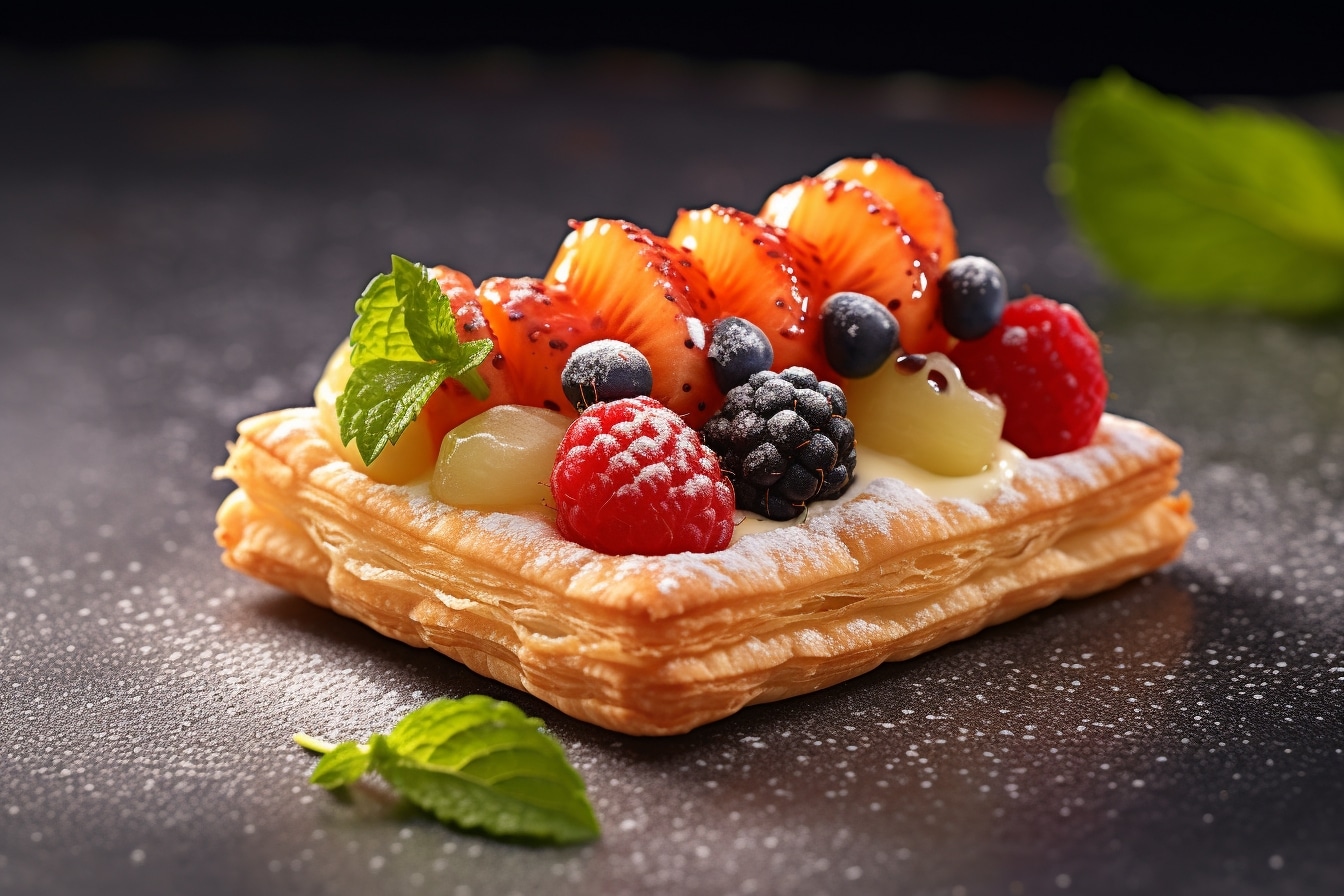 Tarte de la pâte feuilletée