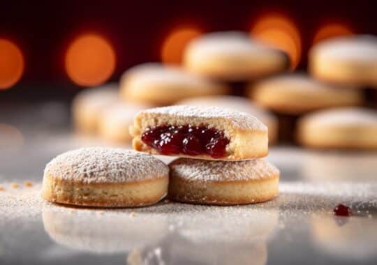 Petits sablés à la confiture