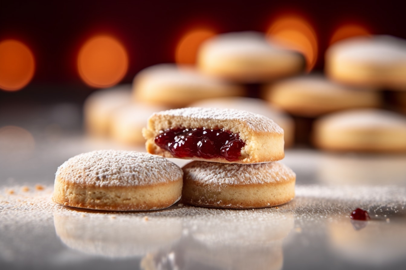 Petits sablés à la confiture