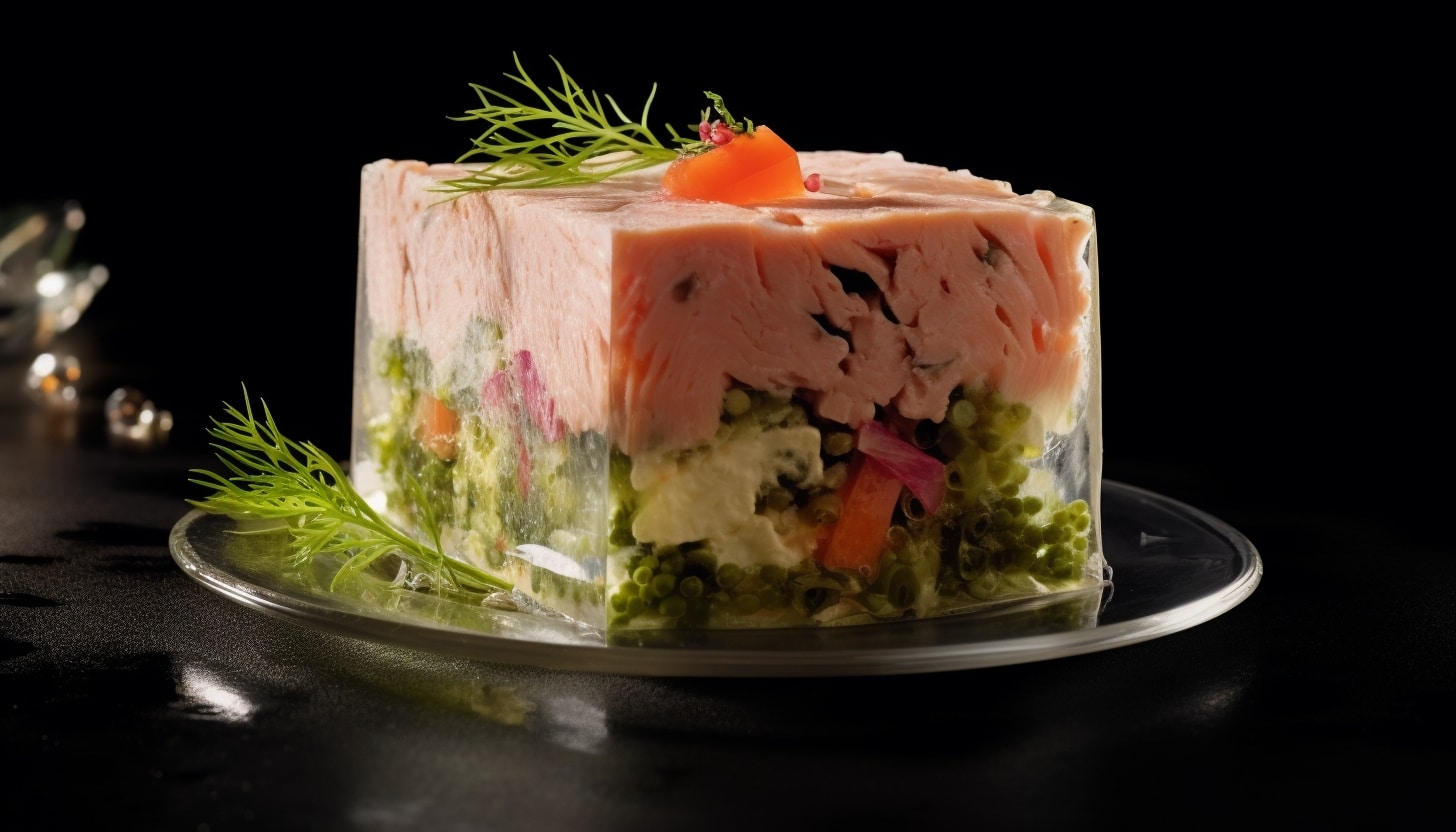 Terrine legumes & poisson