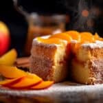 Gâteau aux pommes et oranges