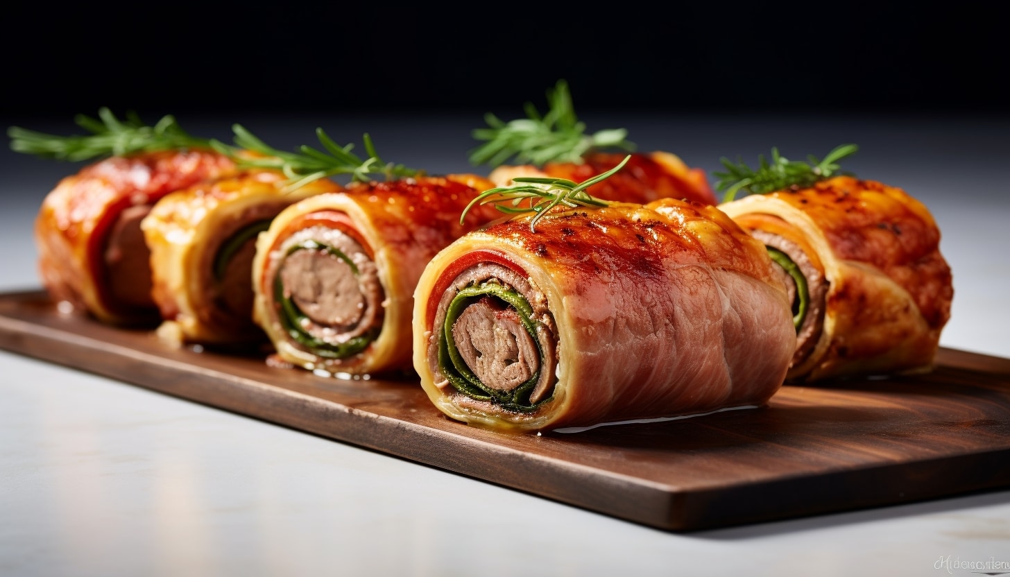 Petits pains farcis à la viande hachée et légumes