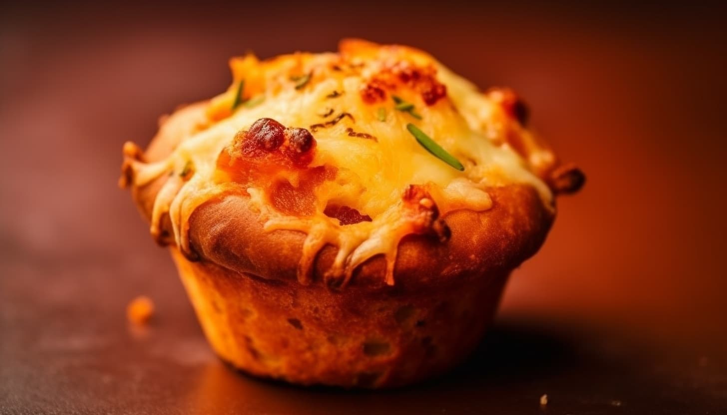 Muffin salé façon pizza