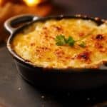 Gratin de riz à la béchamel