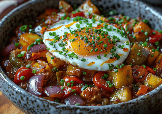 Recette de Chakchouka aux merguez