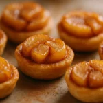 Mini-tartes tatin de pommes/cannelle version bouchées