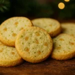 Sablés de Noël au citron vert & gingembre confit