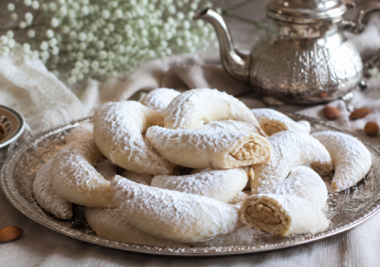Cornes de gazelle marocaines : la recette traditionnelle aux amandes