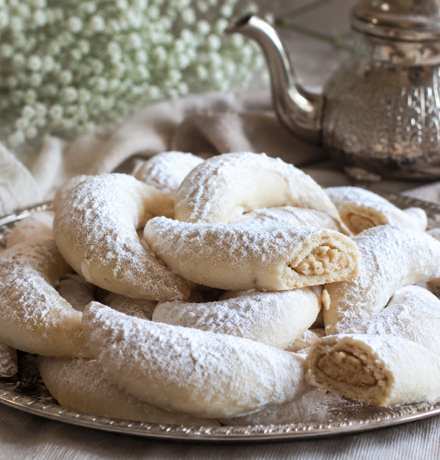 Cornes de gazelle marocaines : la recette traditionnelle aux amandes