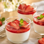 Panna cotta aux fraises : la recette onctueuse et fondante