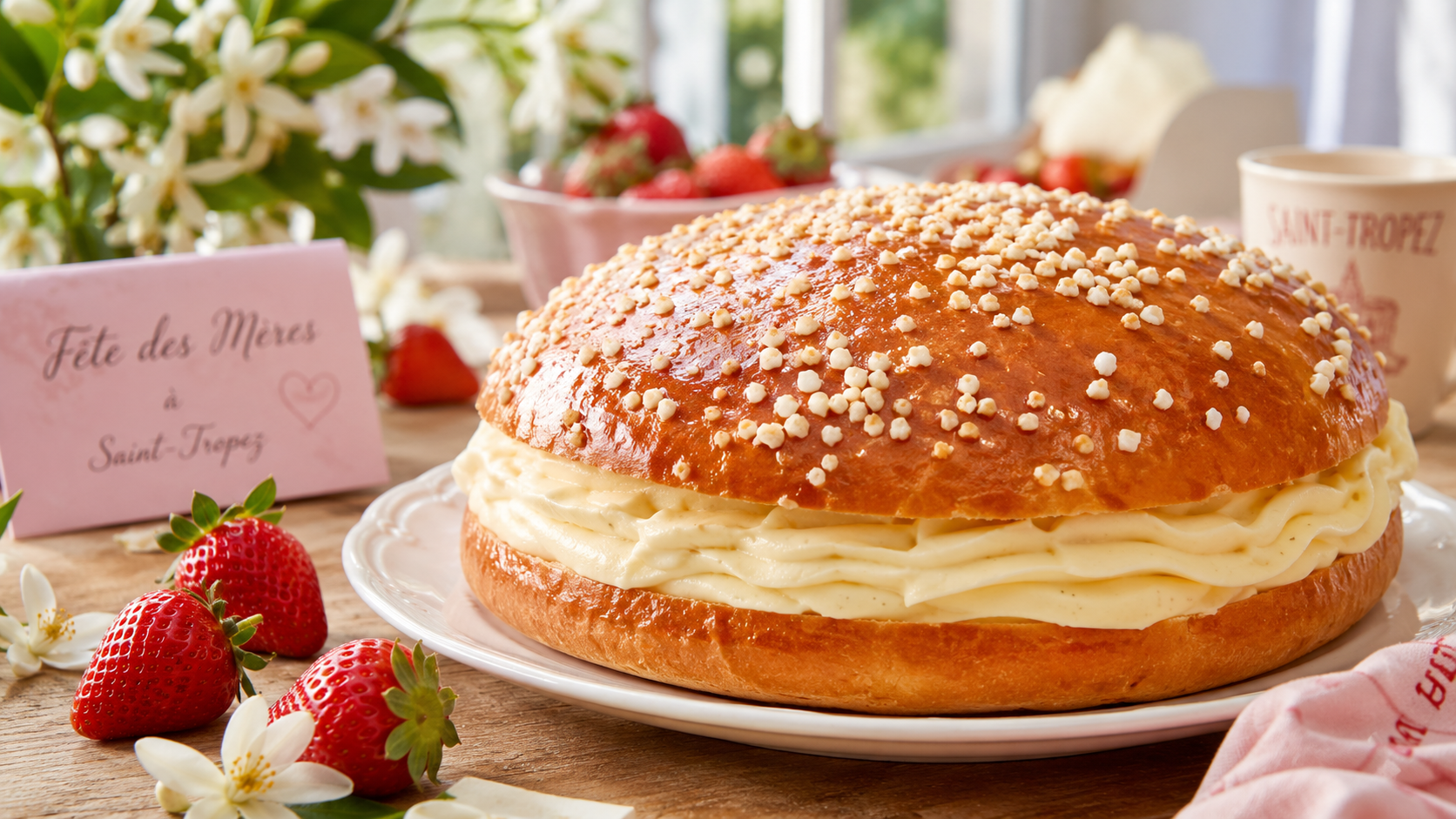 Tarte tropézienne : la recette d&rsquo;origine pour la fête des mères