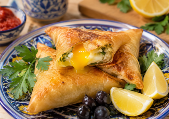 Brik a l&rsquo;oeuf tunisien : la recette traditionnelle au thon et persil