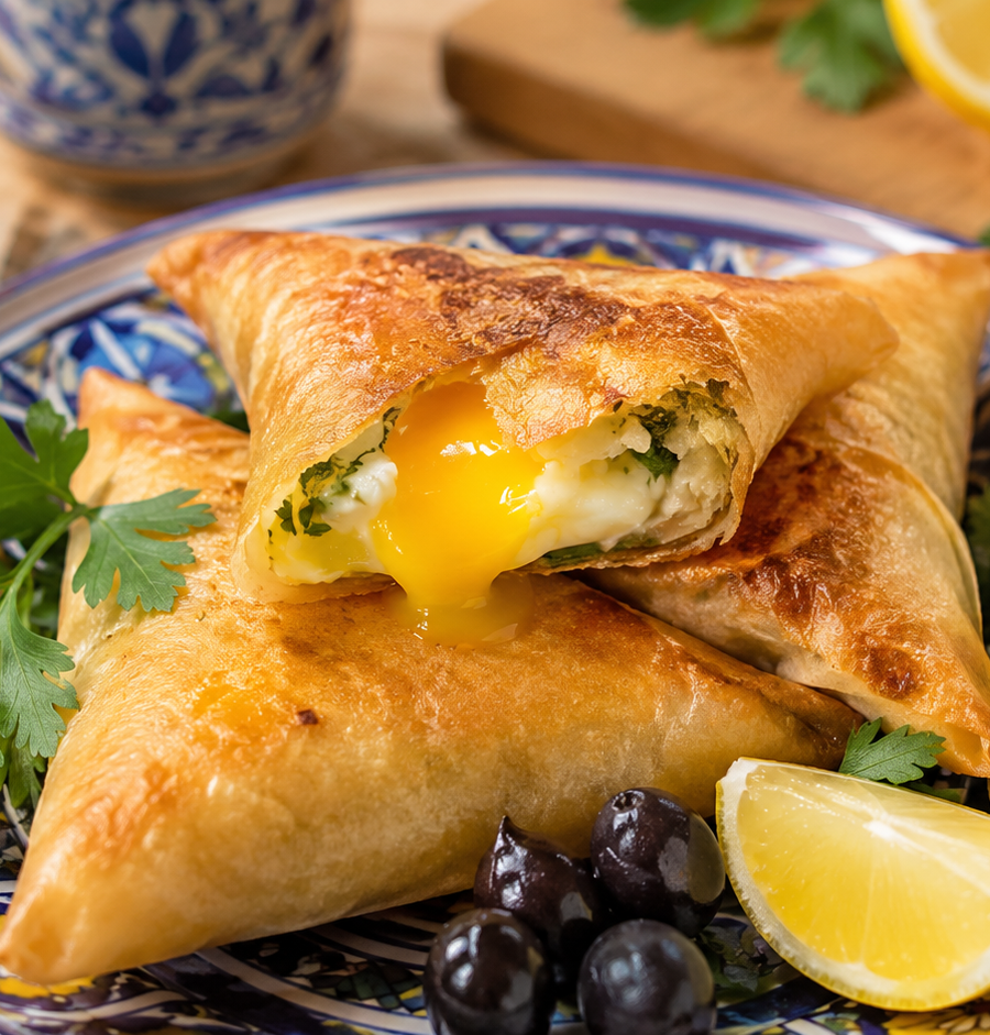 Brik a l&rsquo;oeuf tunisien : la recette traditionnelle au thon et persil