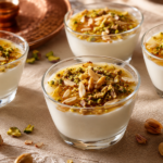 Mahalabia : la crème orientale à la fleur d&rsquo;oranger