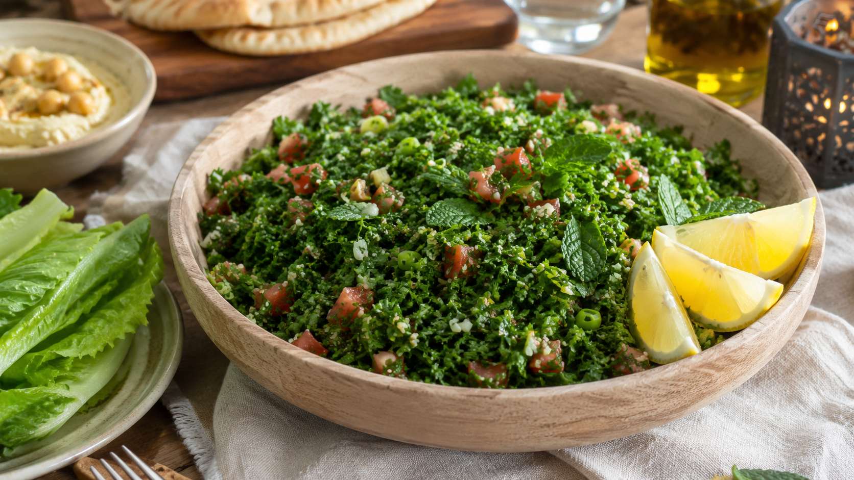 Tabouleh libanais authentique : la vraie recette au persil et boulgour