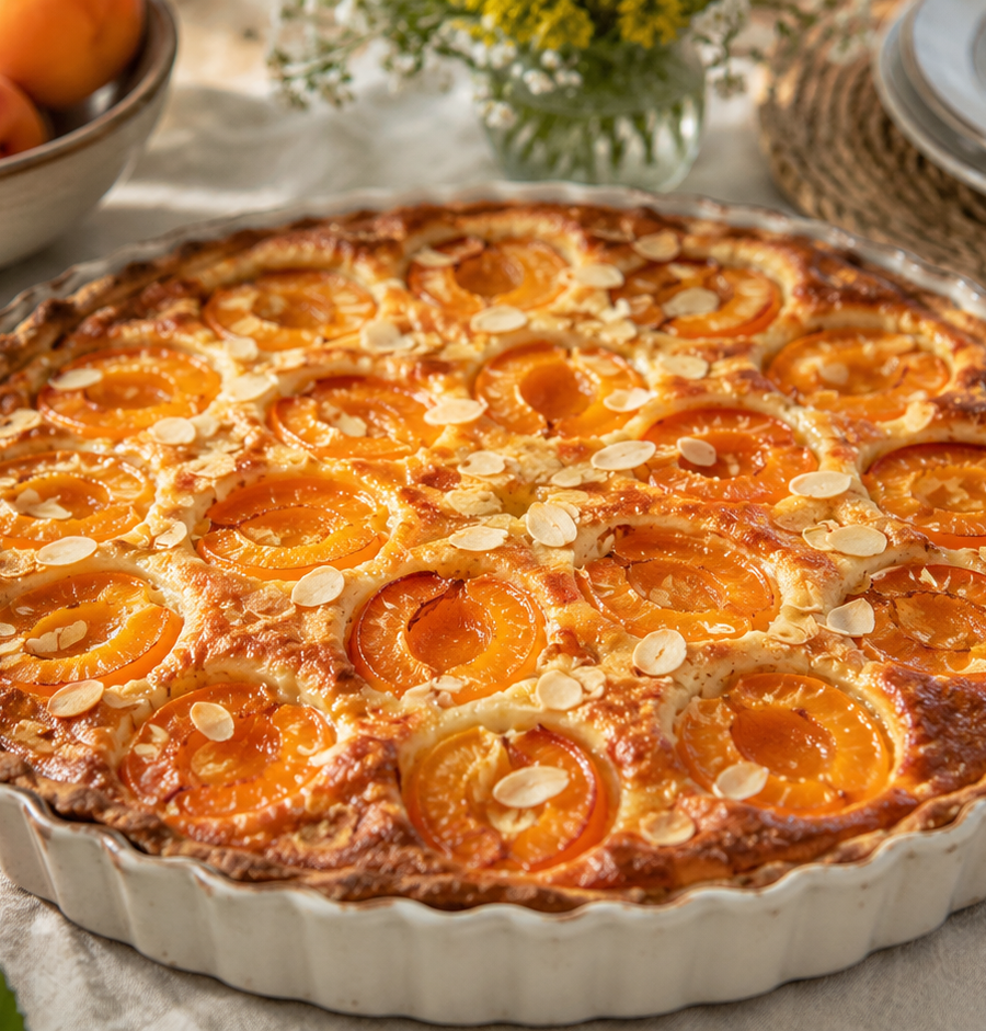 Tarte amandine aux abricots : la recette gourmande de juin